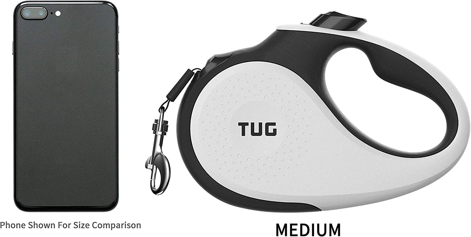 360° Tangle-Free Retractable Dog Leash – 16ft Heavy-Duty Nylon Tape with One-Hand Brake, Pause & Lock | Comfortable Anti-Slip Handle